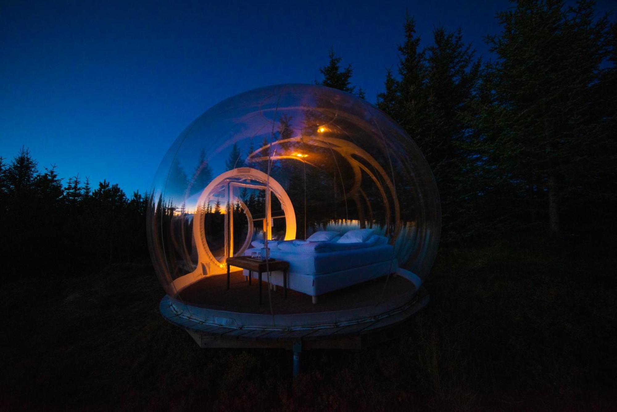 Buubble Hotel - Oelvisholt Сельфосс Екстер'єр фото